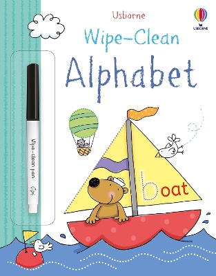 USBORNE WIPE-CLEAN : ABC PB - JESSICA GREENWELL-STACEY LAMB