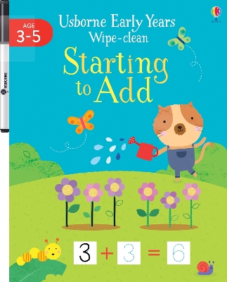 USBORNE WIPE-CLEAN EARLY YEARS : STARTING TO ADD PB - JESSIC
