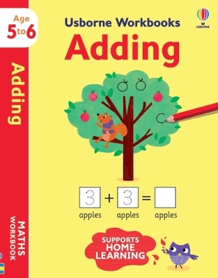USBORNE WORKBOOKS ADDING 5-6 PB - HOLLY BATHIE-MADDIE FROST