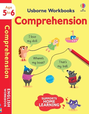 USBORNE WORKBOOKS COMPREHENSION 5-6 PB - HANNAH WATSON-ANNA