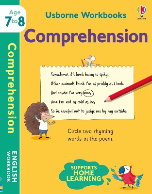 USBORNE WORKBOOKS COMPREHENSION 7-8 PB - ELISA PAGANELLI-CAR