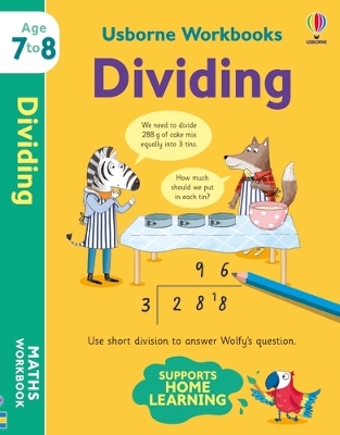 USBORNE WORKBOOKS DIVIDING 7-8 PB - HOLLY BATHIE-ELISA PAGAN
