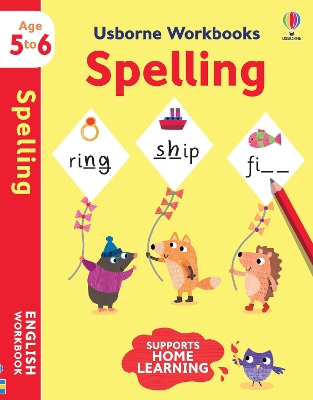 USBORNE WORKBOOKS SPELLING 5-6 PB - JANE BINGHAM-MADDIE FROS