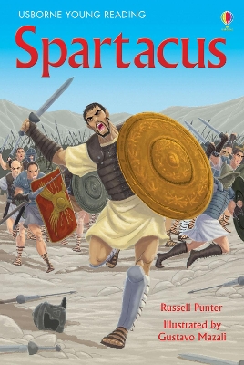 USBORNE YOUNG READING 2: SPARTACUS  PB - RUSSELL PUNTER-GUST