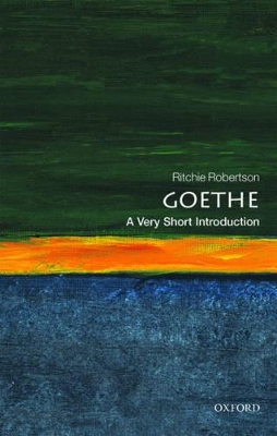 VERY SHORT INTRODUCTIONS : GOETHE PB A - RITCHIE ROBERTSON