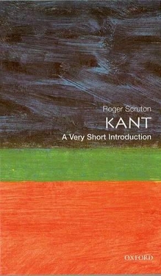 VERY SHORT INTRODUCTIONS : KANT PB A FORMAT - ROGER SCRUTON