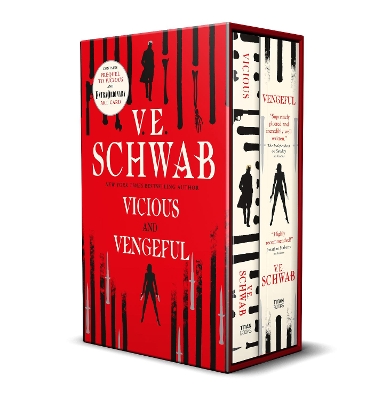 VILLAINS SERIES : VICIOUS/VENGEFUL SLIPCASE - V.E. SCHWAB