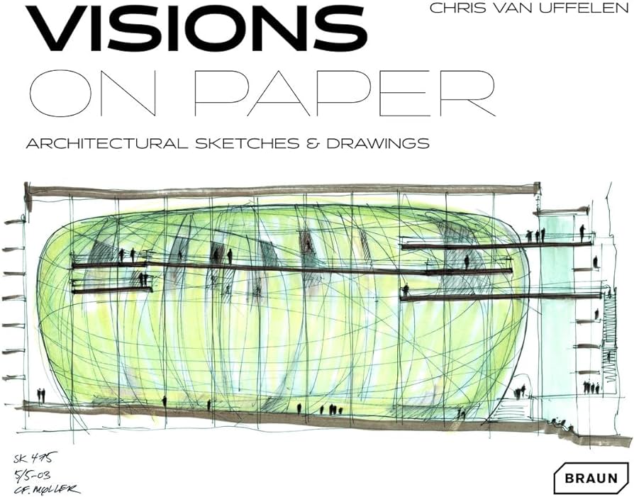 VISIONS ON PAPER: ARCHITECTURAL SKETCHES   DRAWINGS HC - CHR