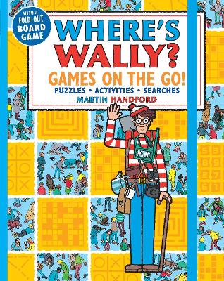 WHERES WALLY? GAMES ON THE GO! PUZZLES ACTIVITIES   SEARCHES