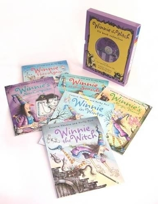 WINNIE THE WITCH 6 BOOK   2 CD COLLECTION PB - VALERIE THOMA