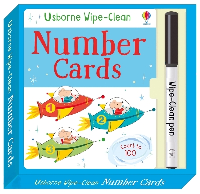 WIPE CLEAN NUMBER CARDS  PB - FELICITY BROOKS-MALU LENZI