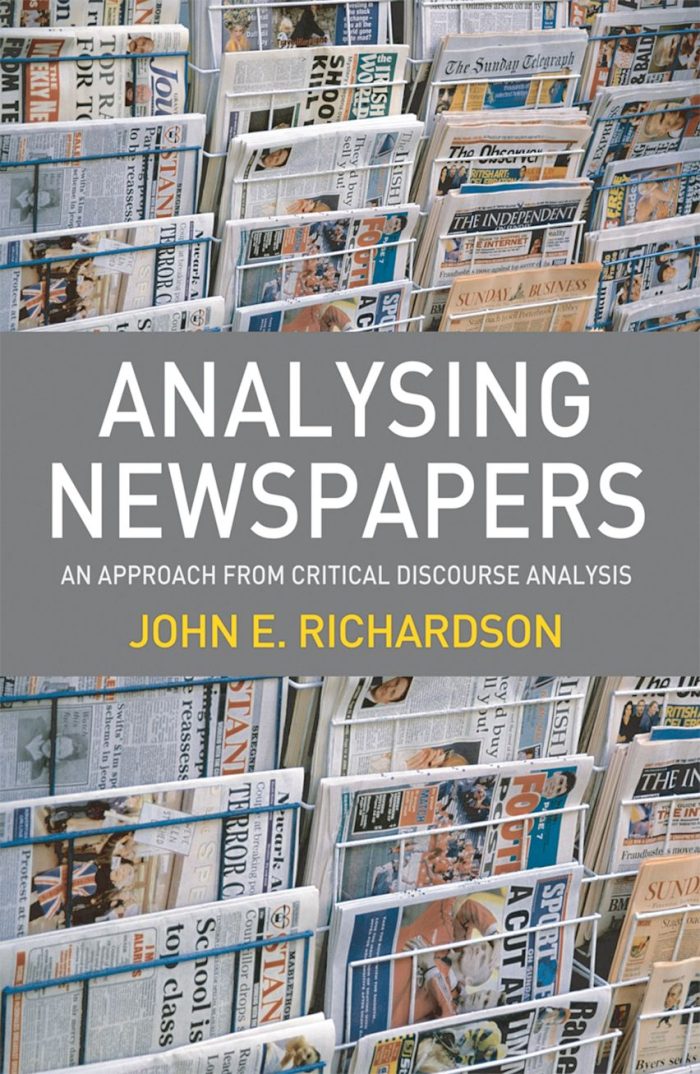 Analysing Newspapers An Approach from Critical Discourse Analysis Analysing Newspapers An Approach from Critical Discourse Analysis