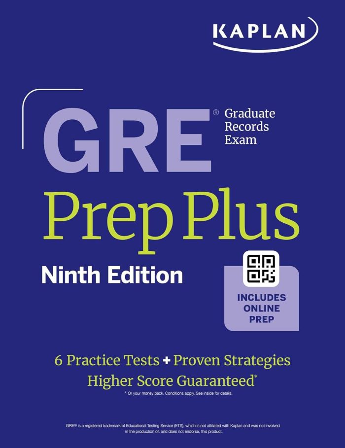 GRE Prep Plus Ninth Edition 6 Practice Tests + Proven Strategies GRE Prep Plus Ninth Edition 6 Practice Tests + Proven Strategies