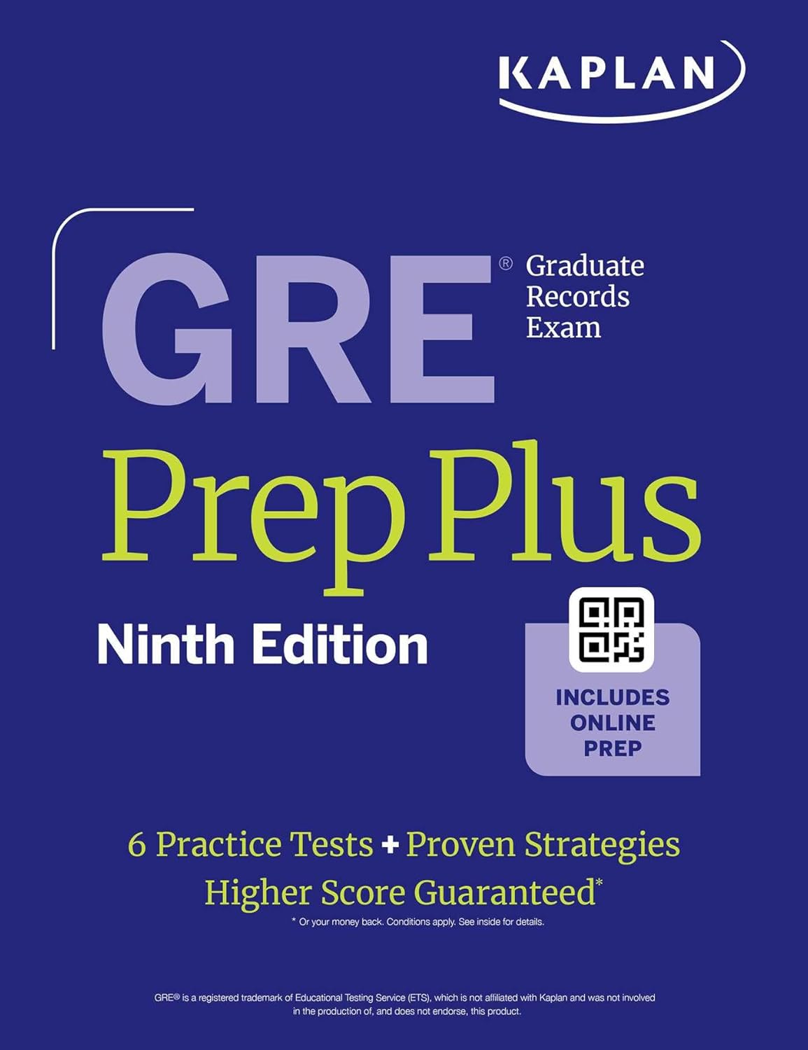 GRE Prep Plus Ninth Edition 6 Practice Tests + Proven Strategies