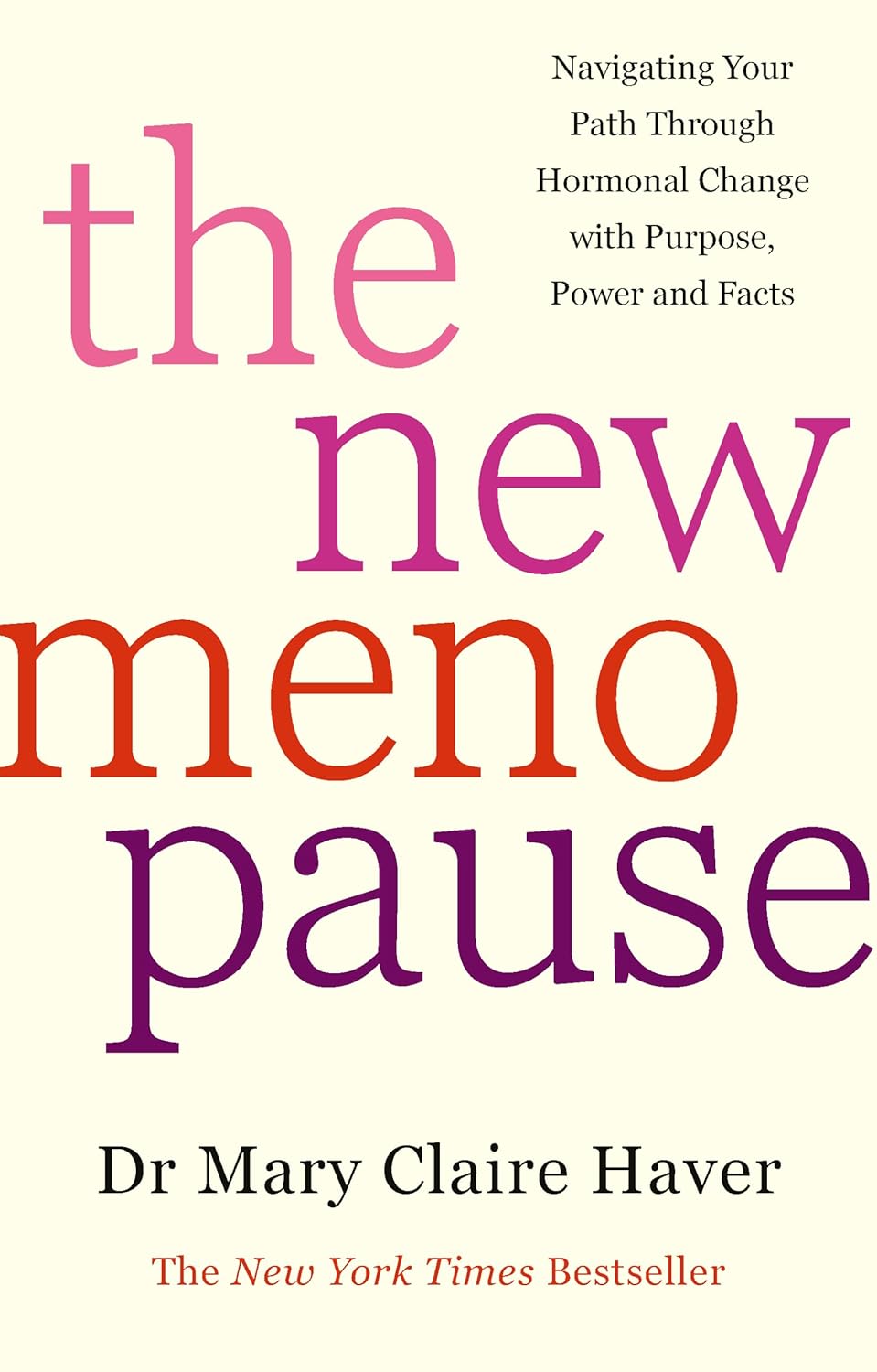 The New Menopause: Navigating Your Path Through Hormonal Change with Purpose, Power and the Facts (hardcover)