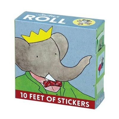 BABAR STICKER ROLL - MUDPUPPY-LAURENT DE BRUNHOFF