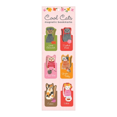 COOL CATS MAGNETIC BOOKMARKS  PB - GALISON-CAROLYN GAVIN
