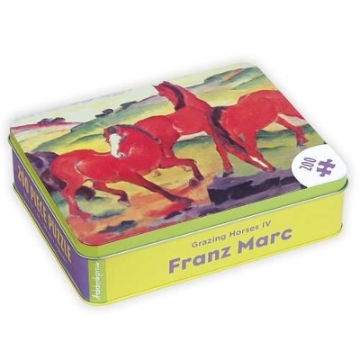 FRANZ MARC HORSES IV 200 PIECE PUZZLE - MUDPUPPY-FRANZ MARC
