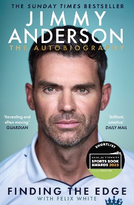JIMMY ANDERSON: FINDING THE EDGE : THE AUTOBIOGRAPHY PB - JI