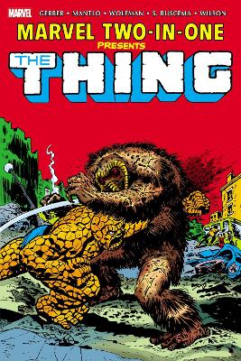 MARVEL TWO-IN-ONE OMNIBUS VOL. 1    HC - GERBER STEVE; MANTL