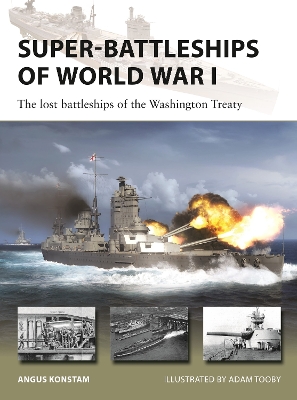 SUPER-BATTLESHIPS OF WORLD WAR I PB - Angus Konstam