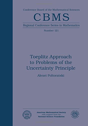 Toeplitz Approach to Problems of the Uncertainty Principle