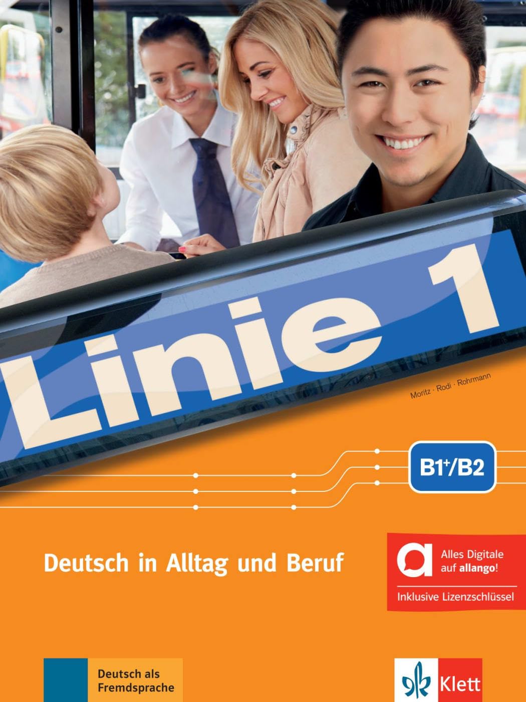 Linie 1 (B1+/B2), Kurs- und Ubungsbuch - Hybride Ausgabe allango