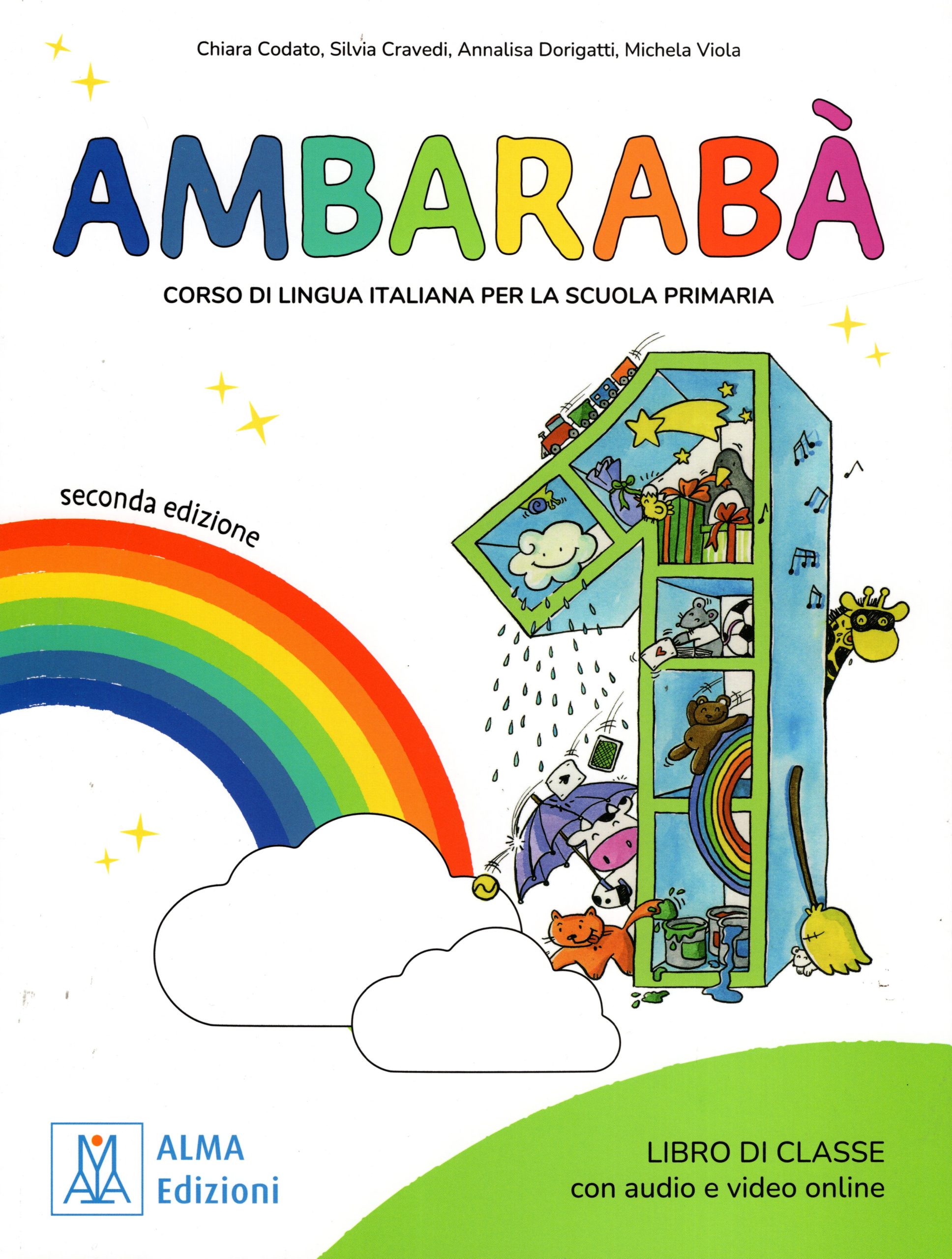 Ambaraba 1 Libro di clase con Audio e video online 2a edizione