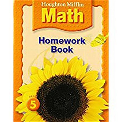 MATH HOMEWORK BOOK CONSUMABLE LEVEL 5 2007 - HOUGHTON MIFFLI