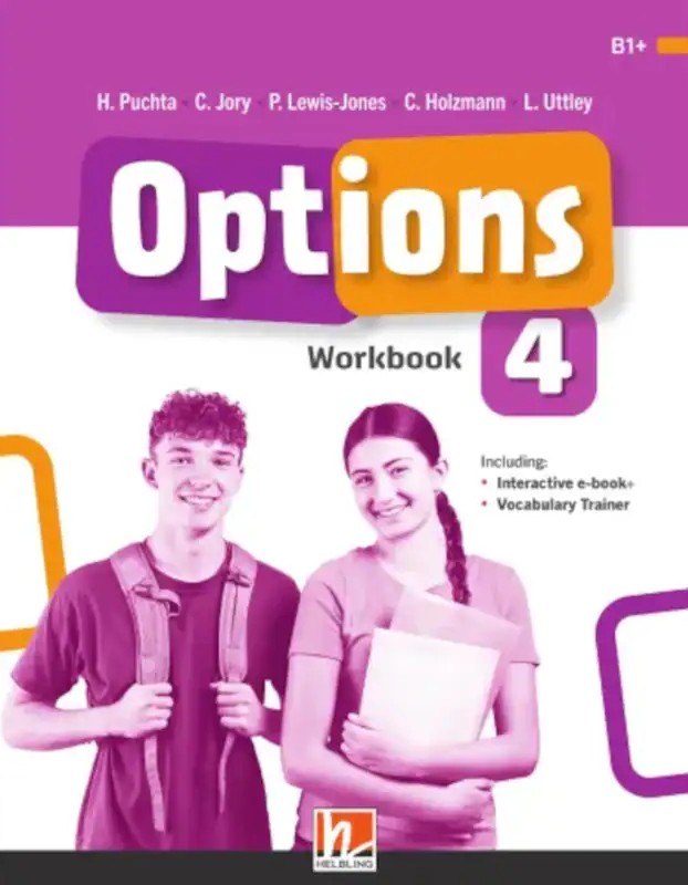 Options 4 Workbook + E-zone + Wordlist + Writing Booklet