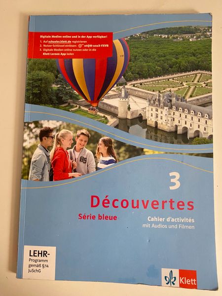 DECOUVERTES 3 CAHIER D’ACTIVITES - KLASSE 7 -