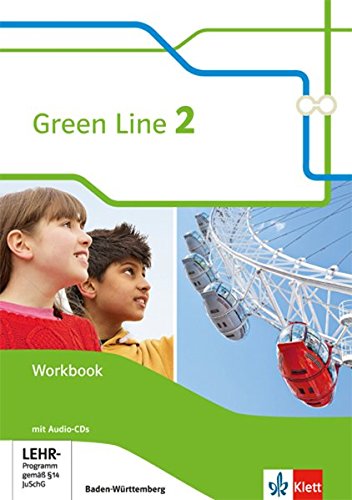 GREEN LINE 2 WORKBOOK MIT AUDIO CDS KLASSE 6 - HARALD WEISSH