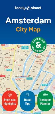 LONELY PLANET AMSTERDAM CITY MAP 2 MAP - END DATE 30/4/2026