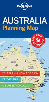 LONELY PLANET AUSTRALIA PLANNING MAP 1 MAP - END DATE 31/7/2