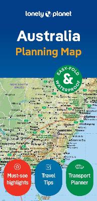 LONELY PLANET AUSTRALIA PLANNING MAP 2 MAP - END DATE 31/8/2