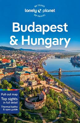 LONELY PLANET BUDAPEST   HUNGARY 9 GUIDEBOOK - END DATE 31/5