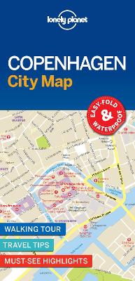 LONELY PLANET COPENHAGEN CITY MAP 1 MAP - END DATE 31/5/2025
