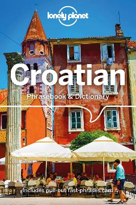 LONELY PLANET CROATIAN PHRASEBOOK   DICTIONARY 4 LANGUAGE -