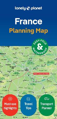 LONELY PLANET FRANCE PLANNING MAP 2 MAP - END DATE 31/3/2030