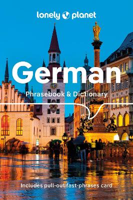 LONELY PLANET GERMAN PHRASEBOOK   DICTIONARY 8 LANGUAGE - EN