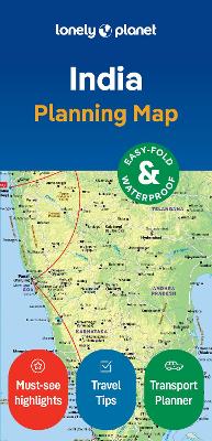 LONELY PLANET INDIA PLANNING MAP 2 MAP - END DATE 31/10/2030