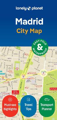 LONELY PLANET MADRID CITY MAP 2 MAP - END DATE 29/11/2029 -