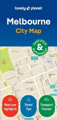 LONELY PLANET MELBOURNE CITY MAP 2 MAP - END DATE 31/8/2030