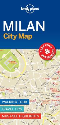 LONELY PLANET MILAN CITY MAP 1 MAP - END DATE 31/3/2025 - LO