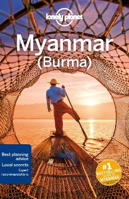 LONELY PLANET MYANMAR (BURMA) 13 GUIDEBOOK - END DATE 30/6/2