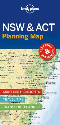 LONELY PLANET NEW SOUTH WALES   ACT PLANNING MAP 1 MAP - END