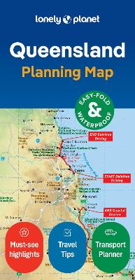LONELY PLANET QUEENSLAND PLANNING MAP 2 MAP - END DATE 31/8/