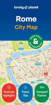 LONELY PLANET ROME CITY MAP 2 MAP - END DATE 31/3/2029 - LON