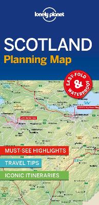 LONELY PLANET SCOTLAND PLANNING MAP 1 MAP - END DATE 30/4/20