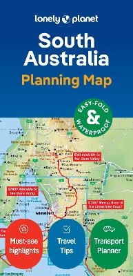 LONELY PLANET SOUTH AUSTRALIA PLANNING MAP 2 MAP - END DATE